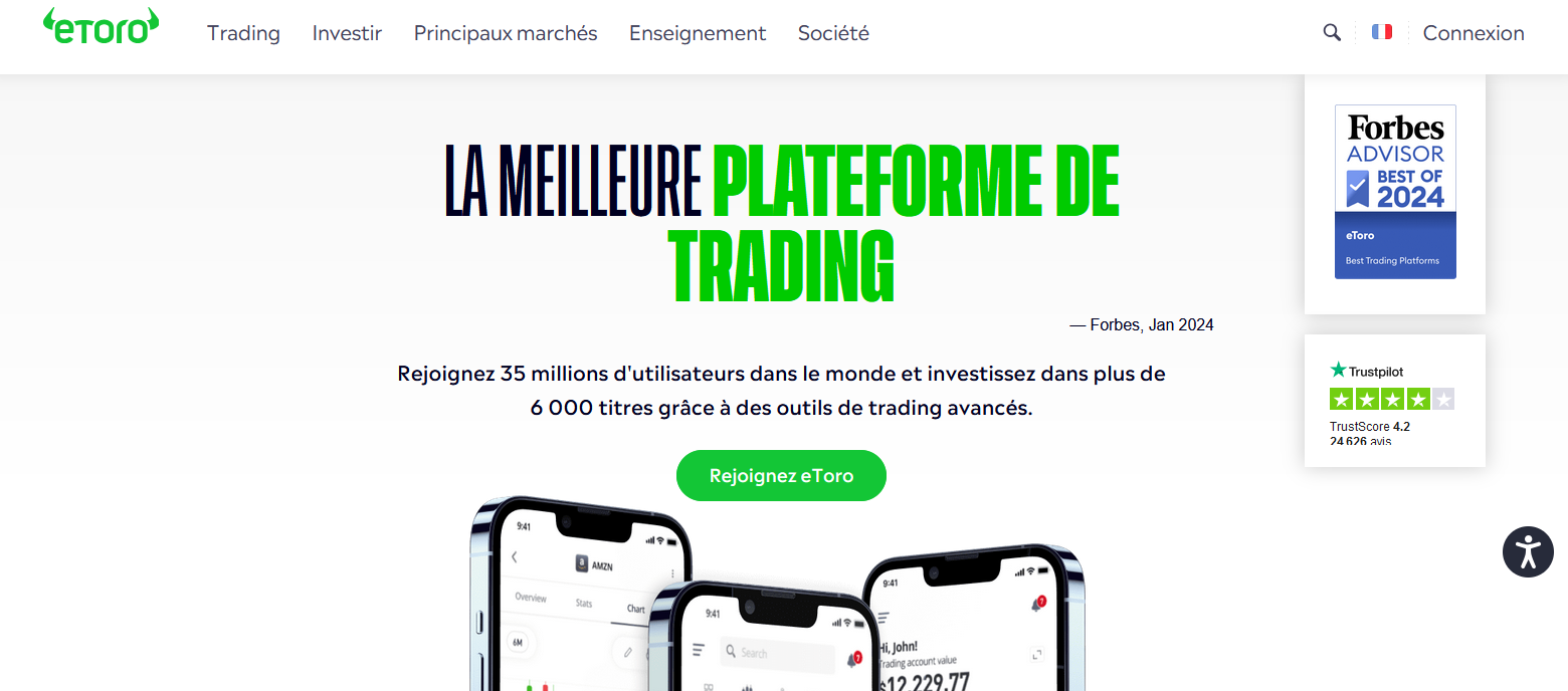 robot trading cout etoro